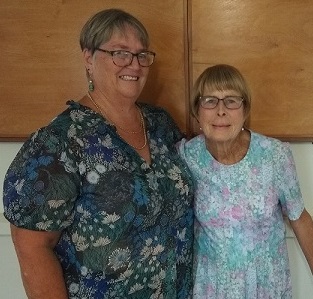 Yvonne and Laura winners Kerikeri tournament 12 March 2022
